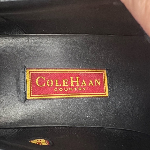 Cole Haan Country Men’s Black Leather Oxford Shoe Size 11 main image 2
